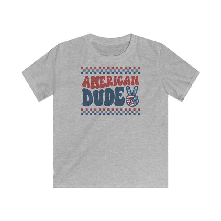 American Dude - Kids Softstyle Tee