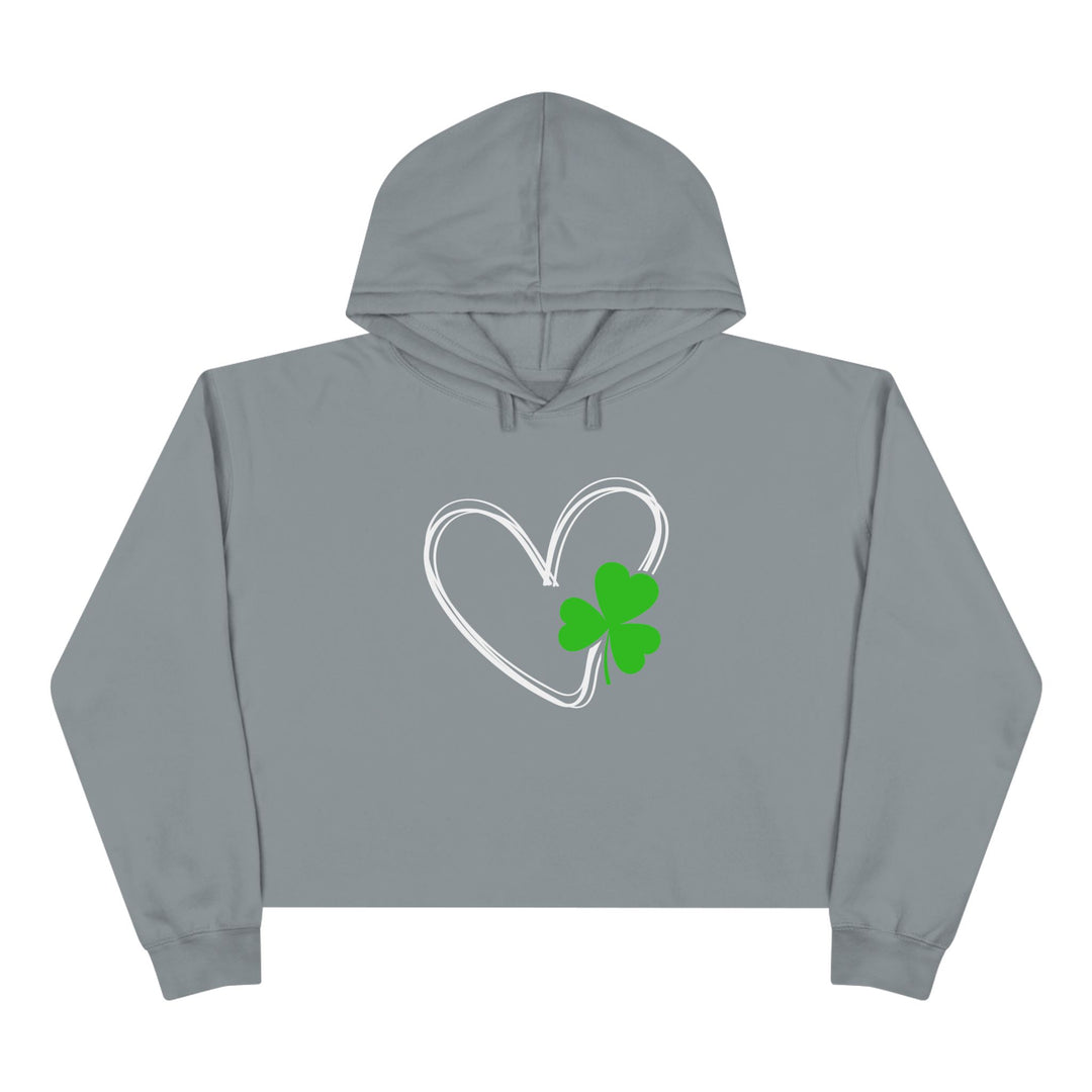 Heart & Clover - Crop Hoodie