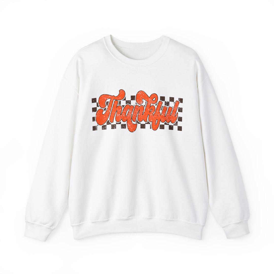 Retro Thankful - Unisex Heavy Blend™ Crewneck Sweatshirt