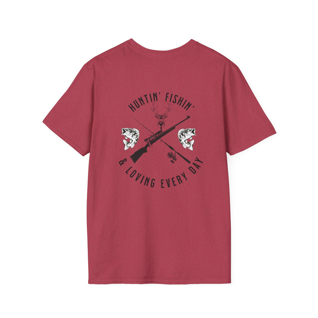 Huntin' Fishin'- Unisex Softstyle T-Shirt
