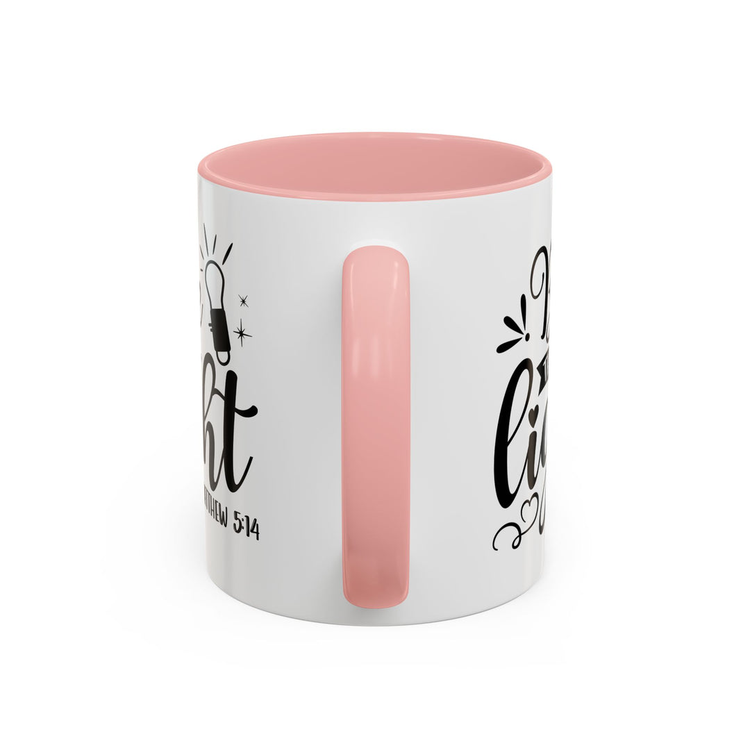 Be The light - Accent Coffee Mug (11, 15oz)