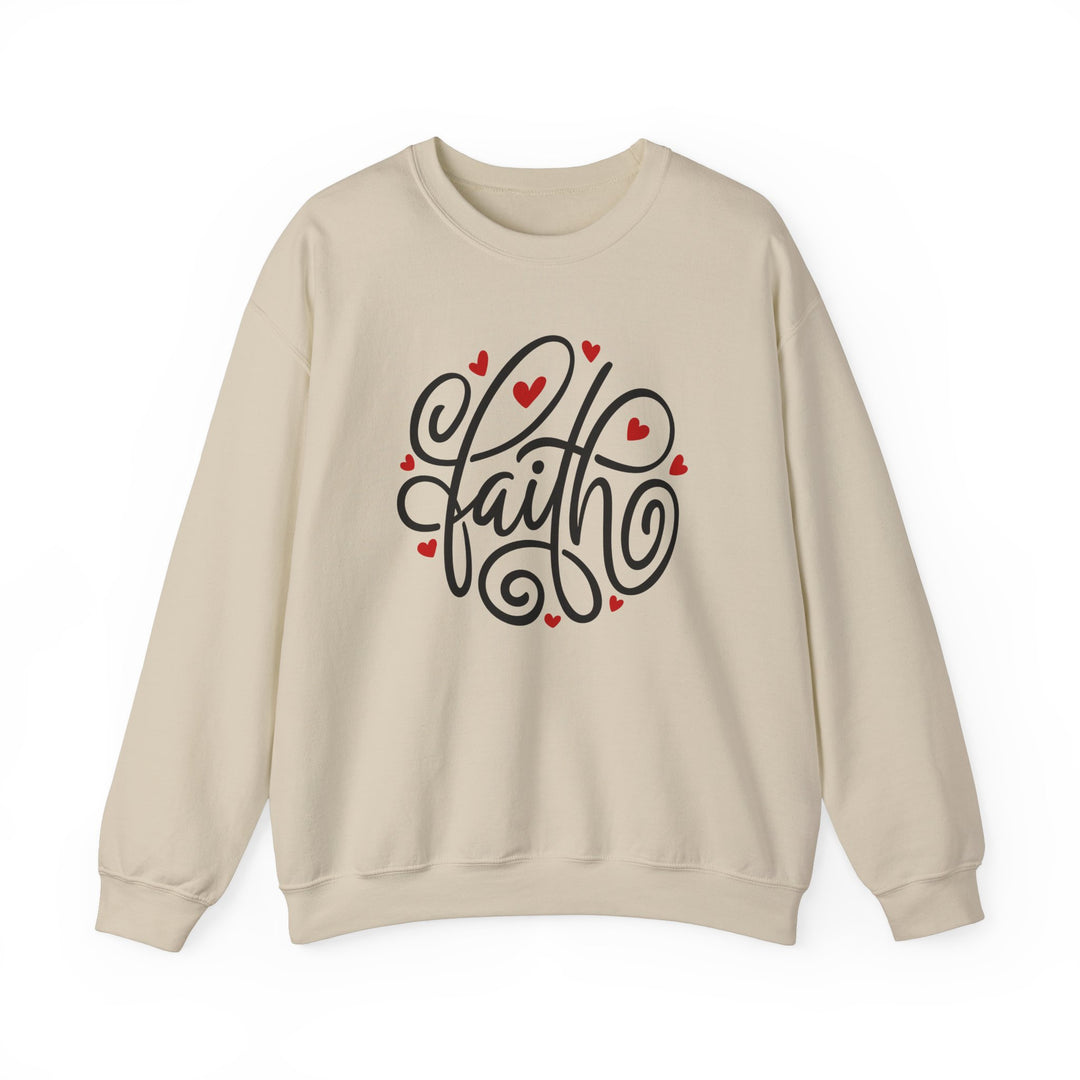 Faith Hearts - Unisex Heavy Blend™ Crewneck Sweatshirt