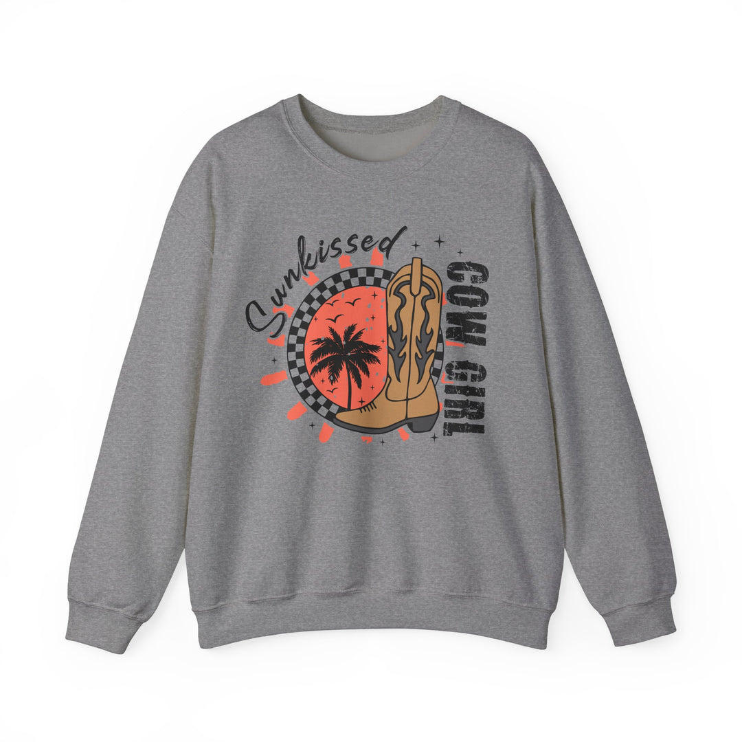 Sunkissed Cowgirl - Unisex Heavy Blend™ Crewneck Sweatshirt