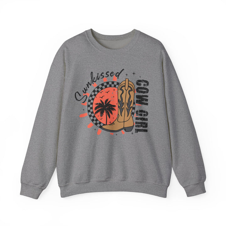 Sunkissed Cowgirl - Unisex Heavy Blend™ Crewneck Sweatshirt
