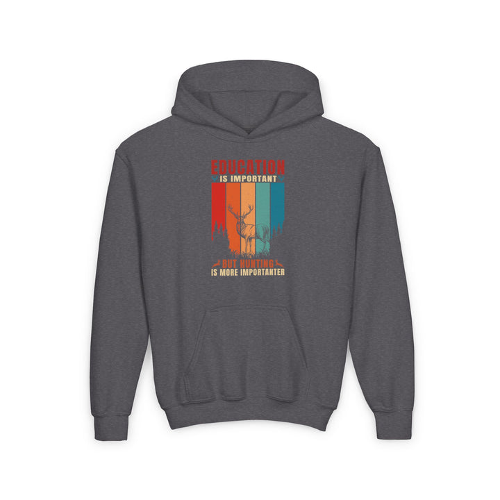 Hunting Education - Youth Heavy Blend Hooded Sweatshirt