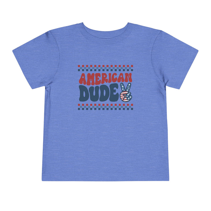 American Dude - Toddler Short Sleeve Tee