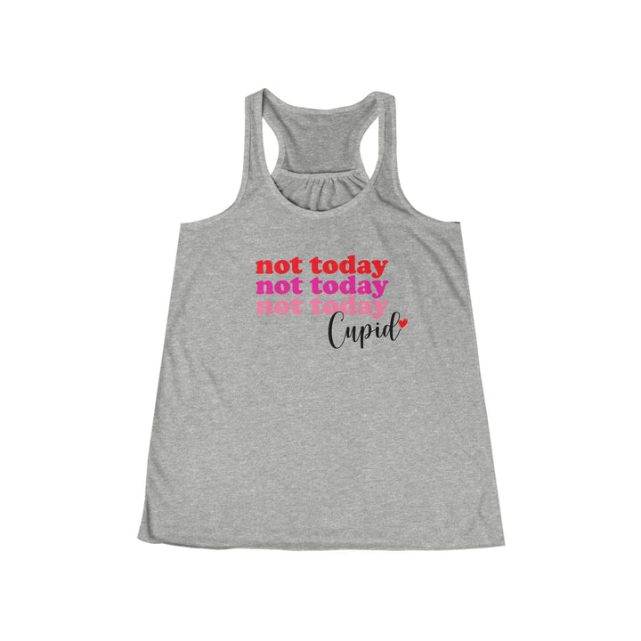 Not Today Cupid - Women's Flowy Racerback Tank