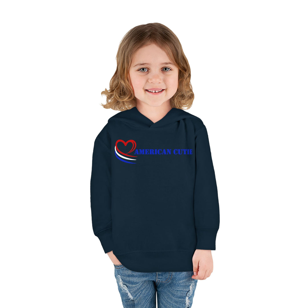 American Cutie - Toddler Pullover Fleece Hoodie