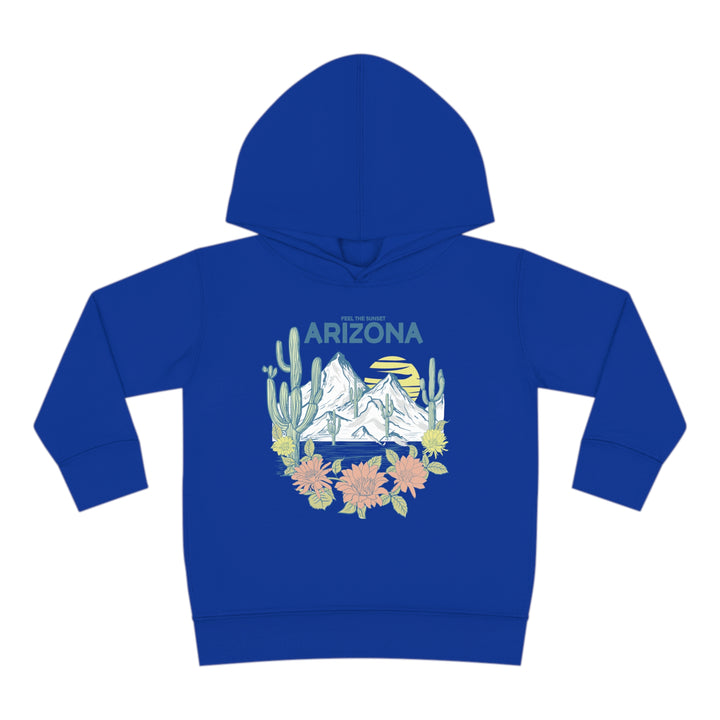 Feel The Sunset Arizona - Toddler Pullover Fleece Hoodie