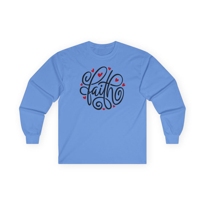 Faith Hearts - Unisex Ultra Cotton Long Sleeve Tee
