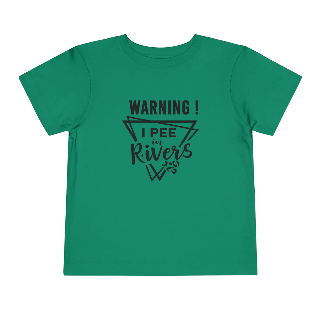 Warning - Toddler Short Sleeve Tee