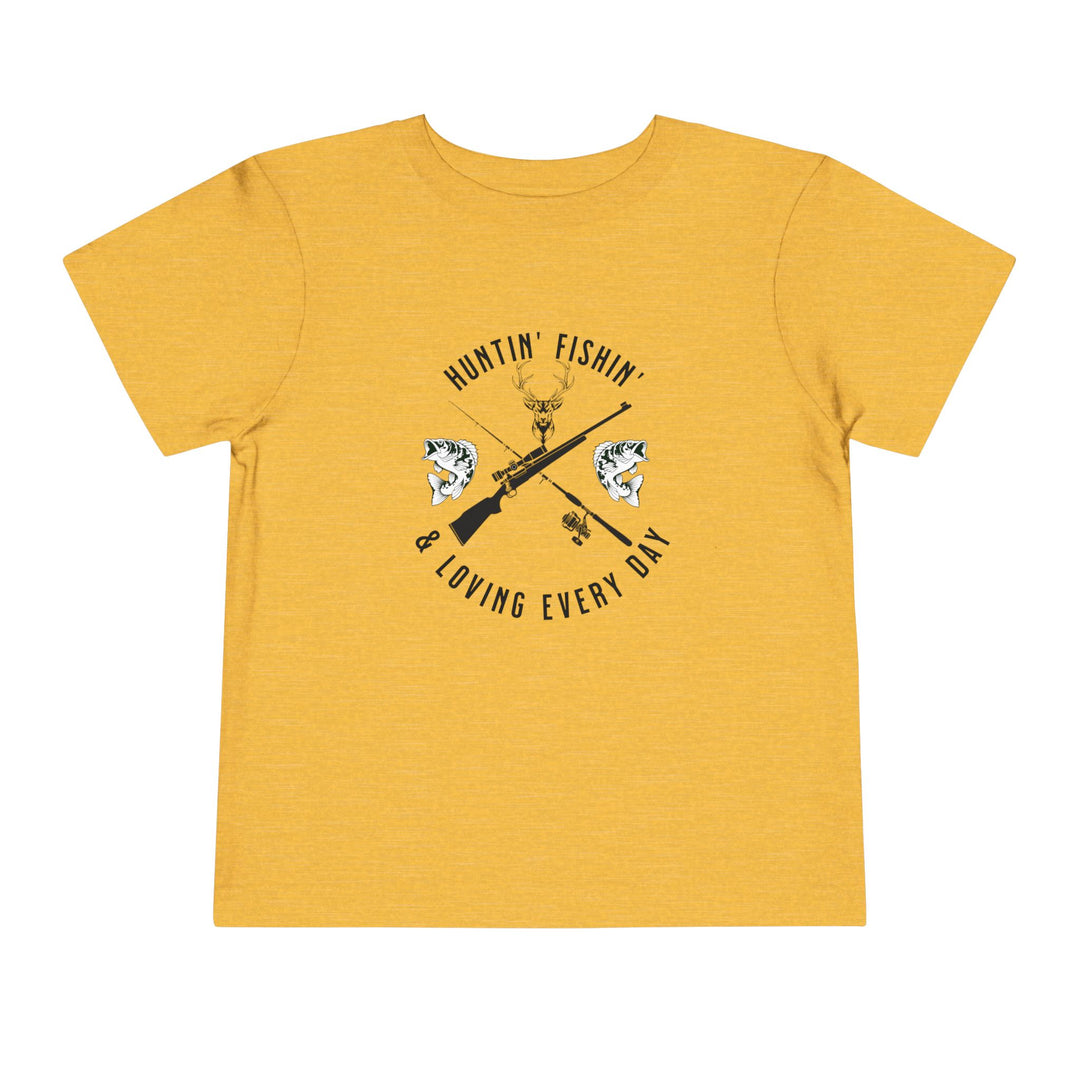 Huntin' Fishin' - Toddler Short Sleeve Tee