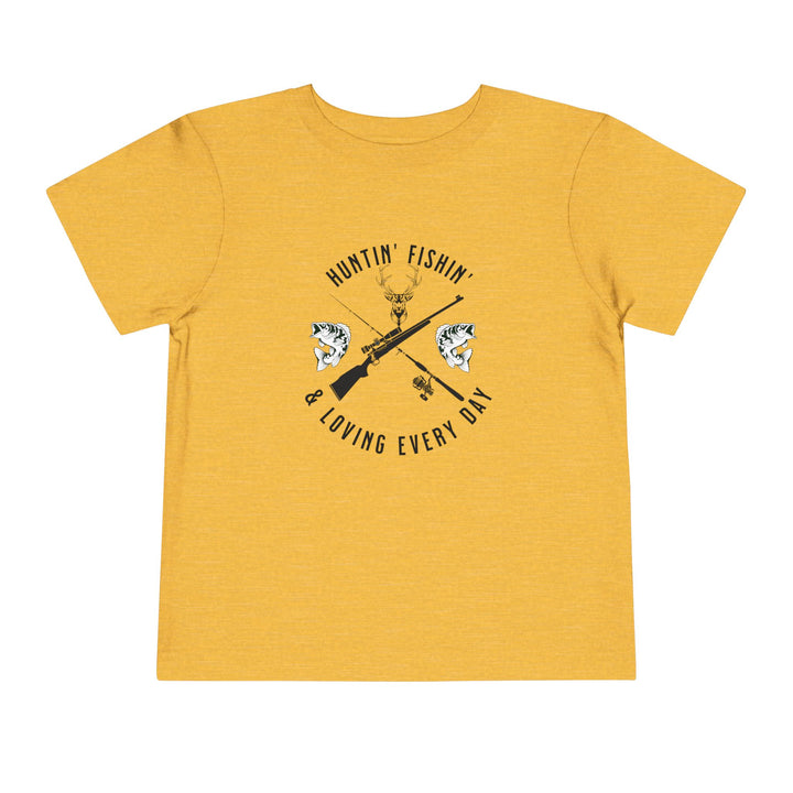 Huntin' Fishin' - Toddler Short Sleeve Tee