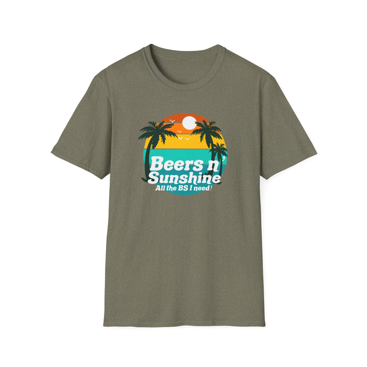 Beers N Sunshine - Unisex Softstyle T-Shirt