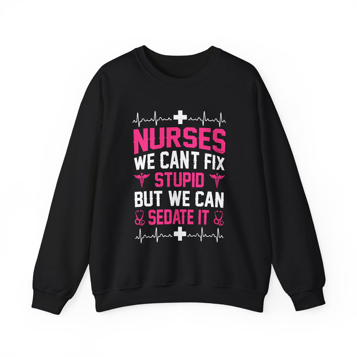 Can't Fix Stupid - Unisex Heavy Blend™ Crewneck Sweatshirt