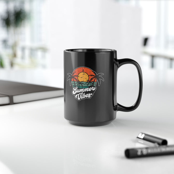 Summer Vibes - Black Mug (11oz, 15oz)