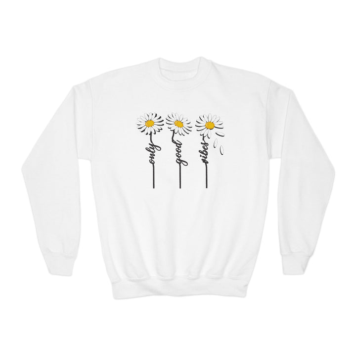 Only Good Vibes - Youth Crewneck Sweatshirt