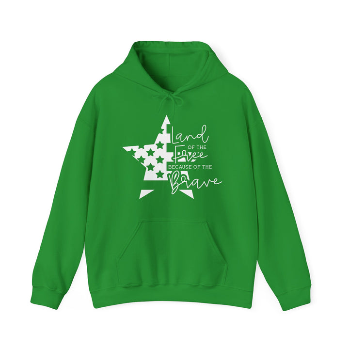 Land Of The Free - Unisex Heavy Blend™ Hooded Sweatshirt