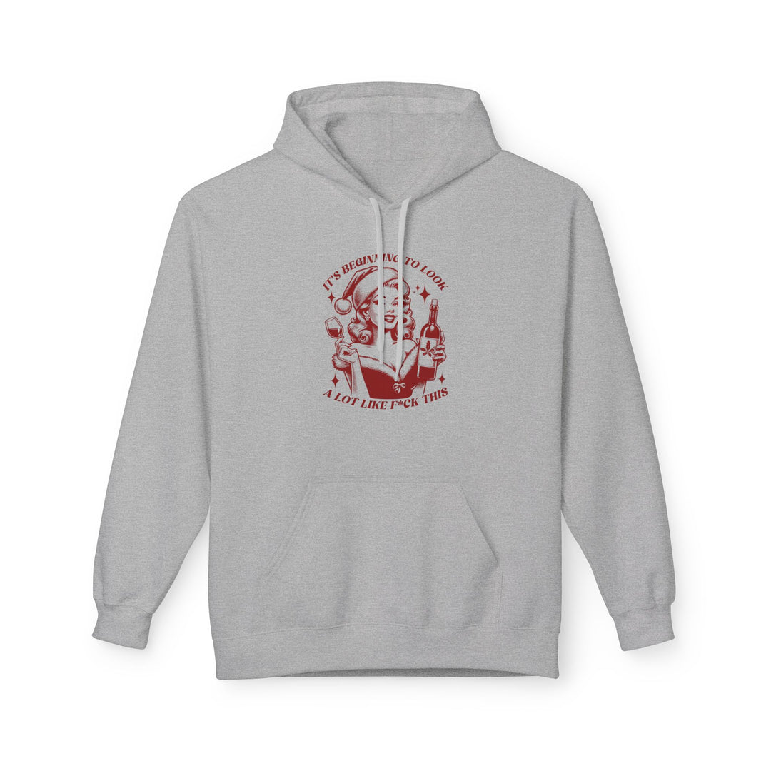 It's Beginning To Look Like - Unisex Midweight Softstyle Fleece Hoodie