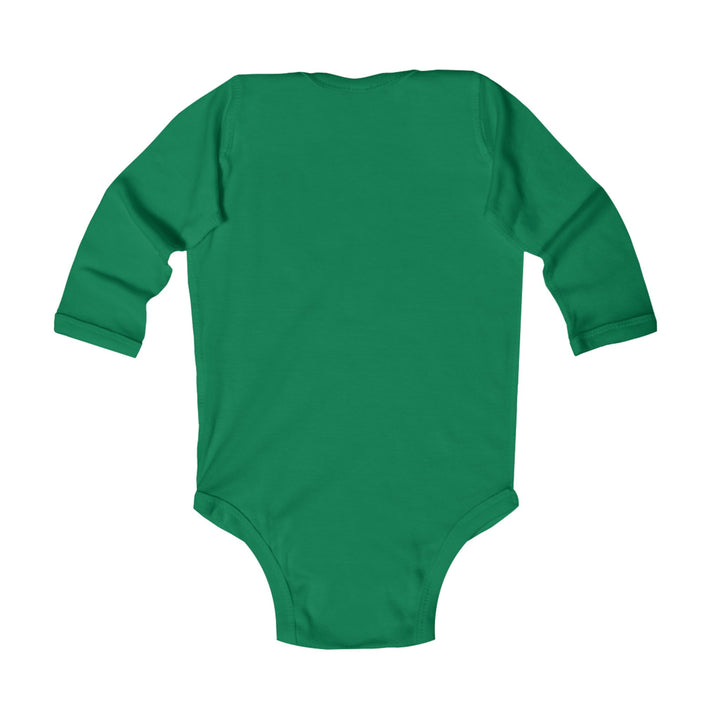 Cowboys On Fence Silhouette - Infant Long Sleeve Bodysuit