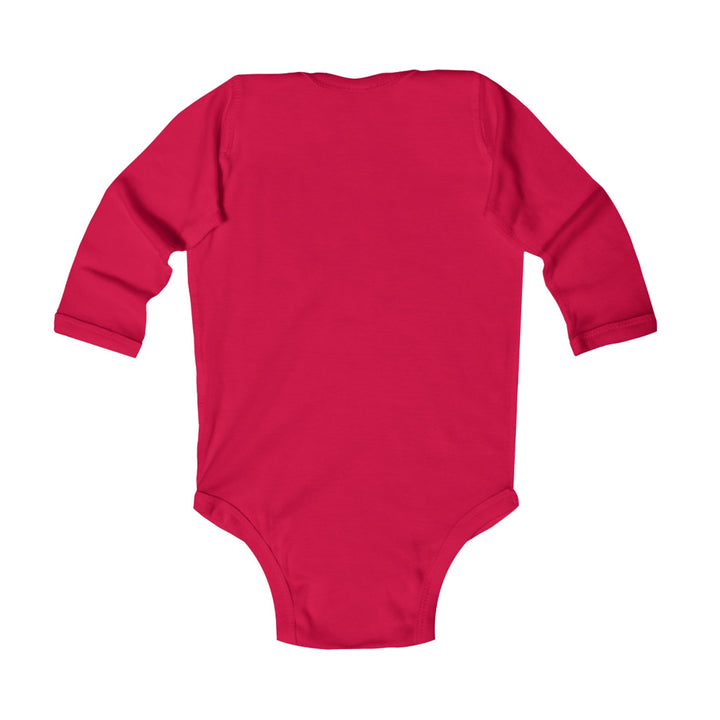 Cowboys On Fence Silhouette - Infant Long Sleeve Bodysuit