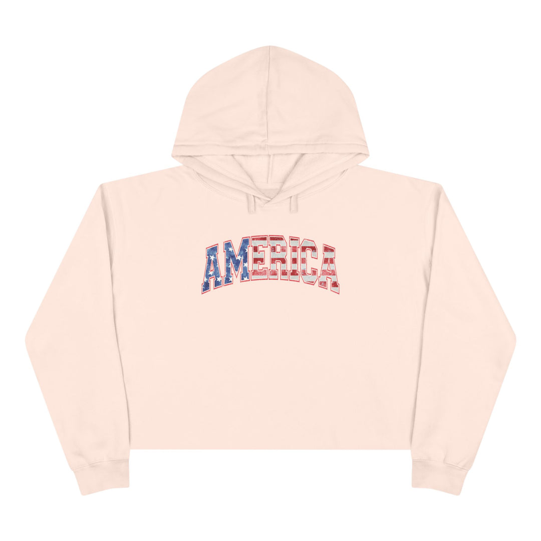 America - Crop Hoodie