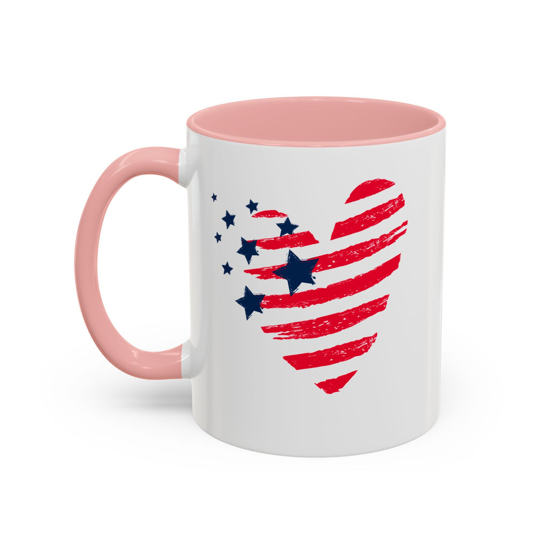 American Heart - Accent Coffee Mug (11, 15oz)