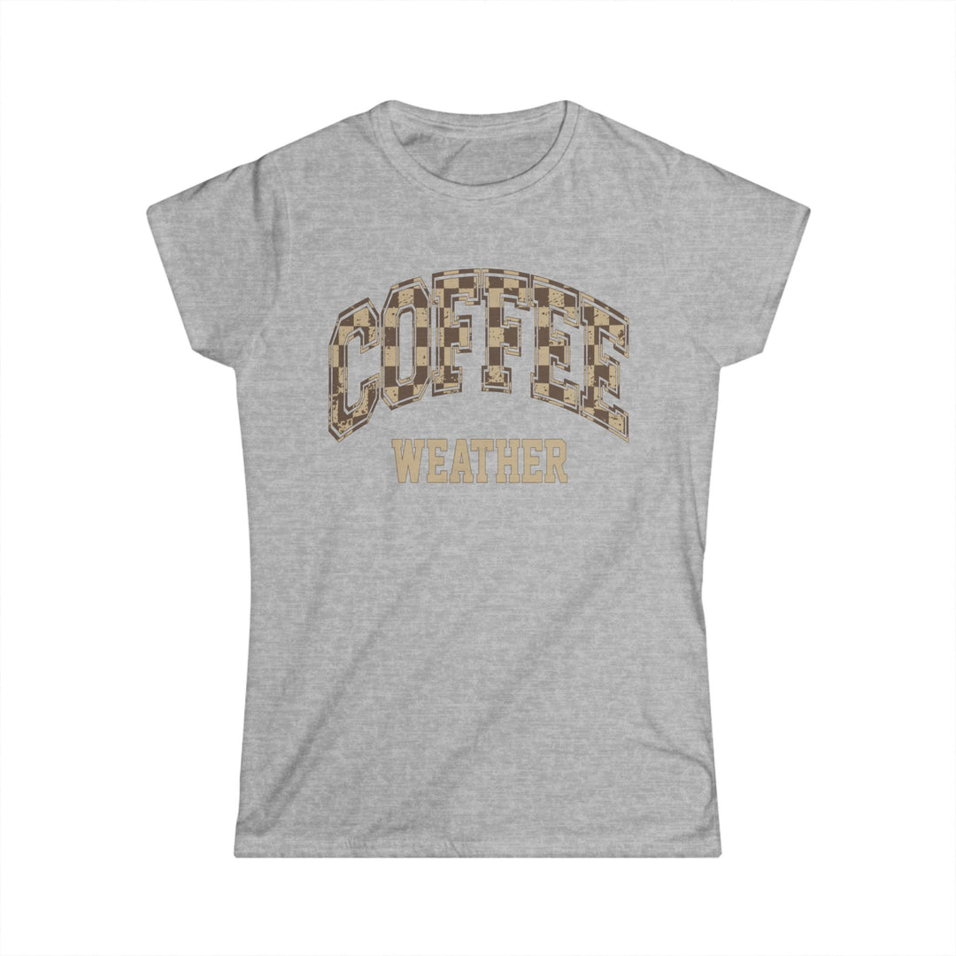 Coffee Weather - Women's Softstyle Tee