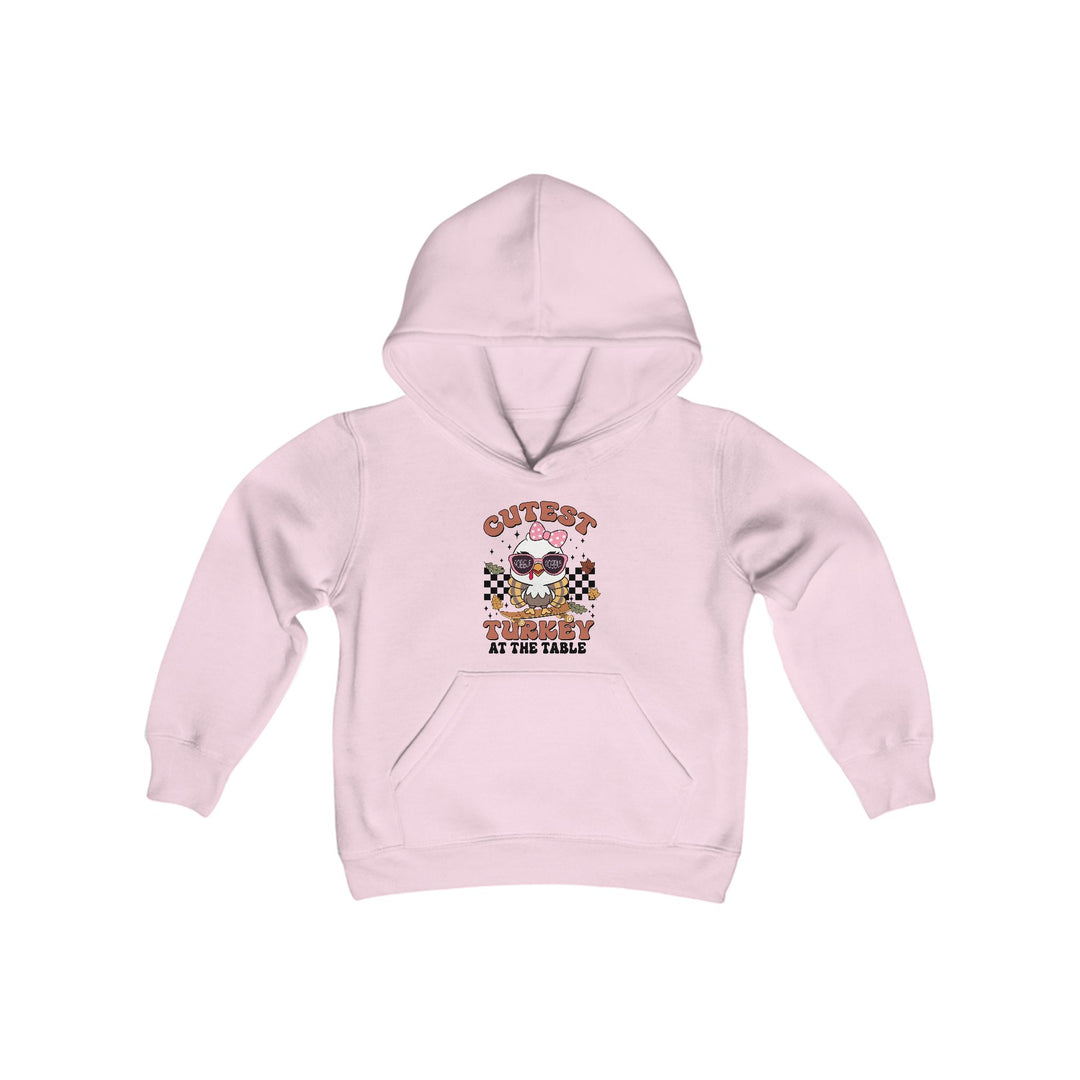 Cutest Turkey Girls -Youth Heavy Blend Hooded Sweatshirt