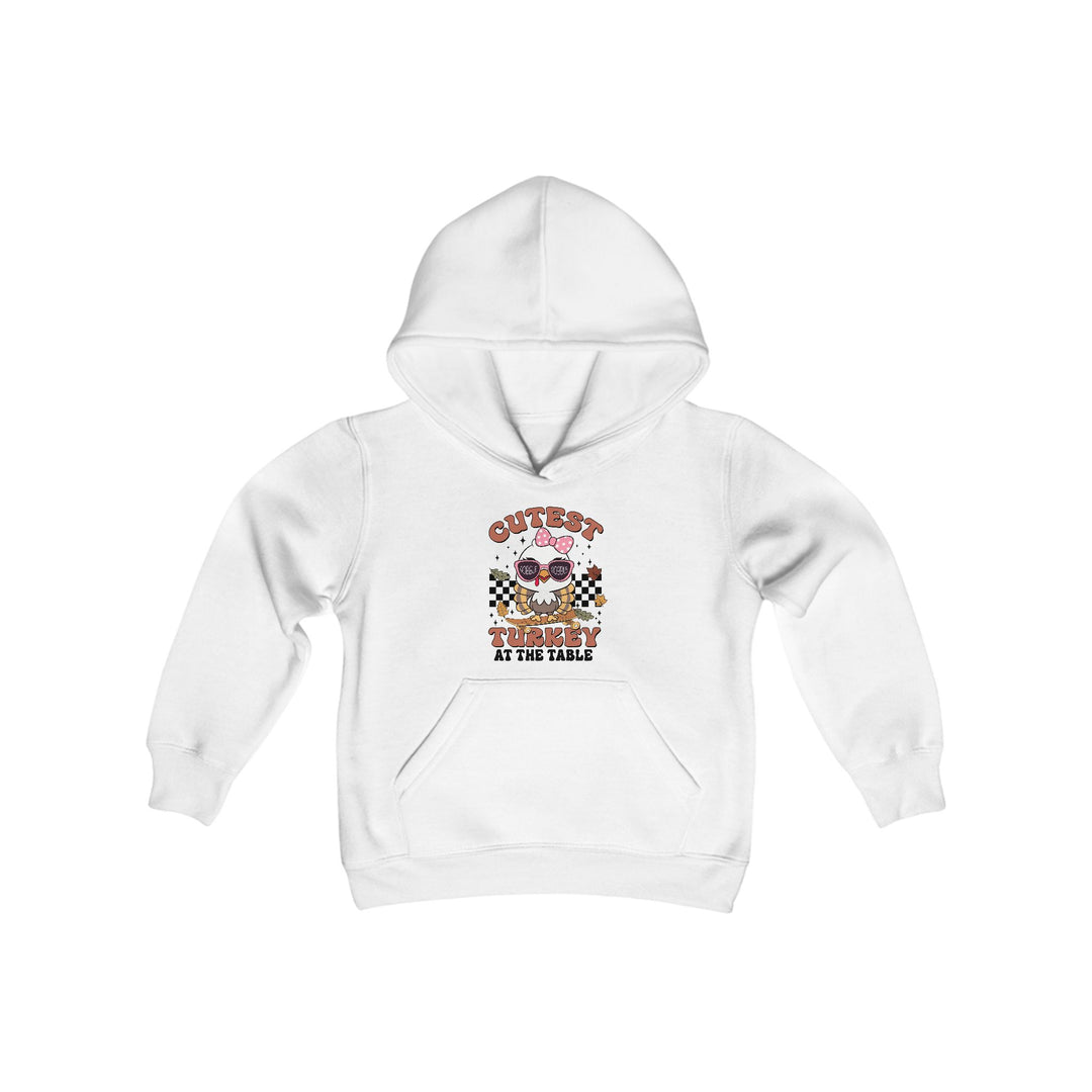 Cutest Turkey Girls -Youth Heavy Blend Hooded Sweatshirt