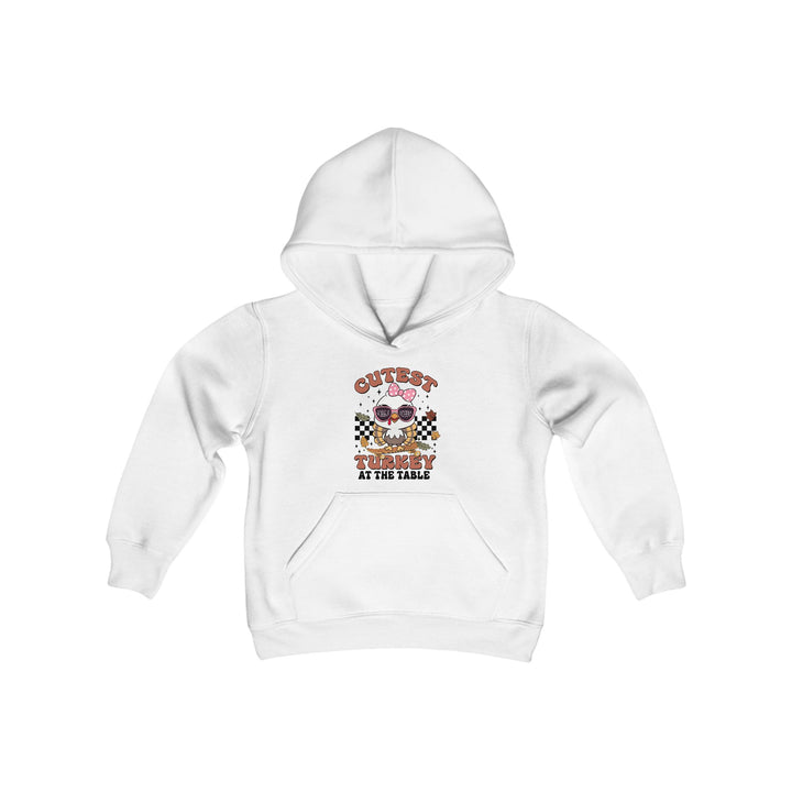 Cutest Turkey Girls -Youth Heavy Blend Hooded Sweatshirt
