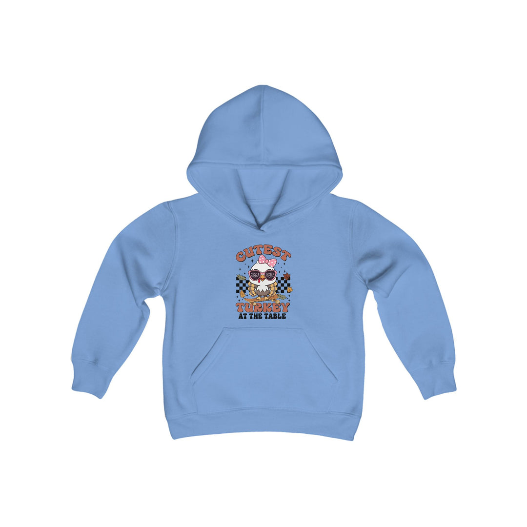 Cutest Turkey Girls -Youth Heavy Blend Hooded Sweatshirt