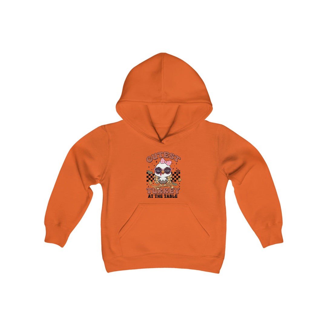 Cutest Turkey Girls -Youth Heavy Blend Hooded Sweatshirt