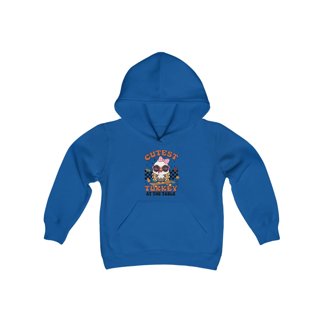 Cutest Turkey Girls -Youth Heavy Blend Hooded Sweatshirt