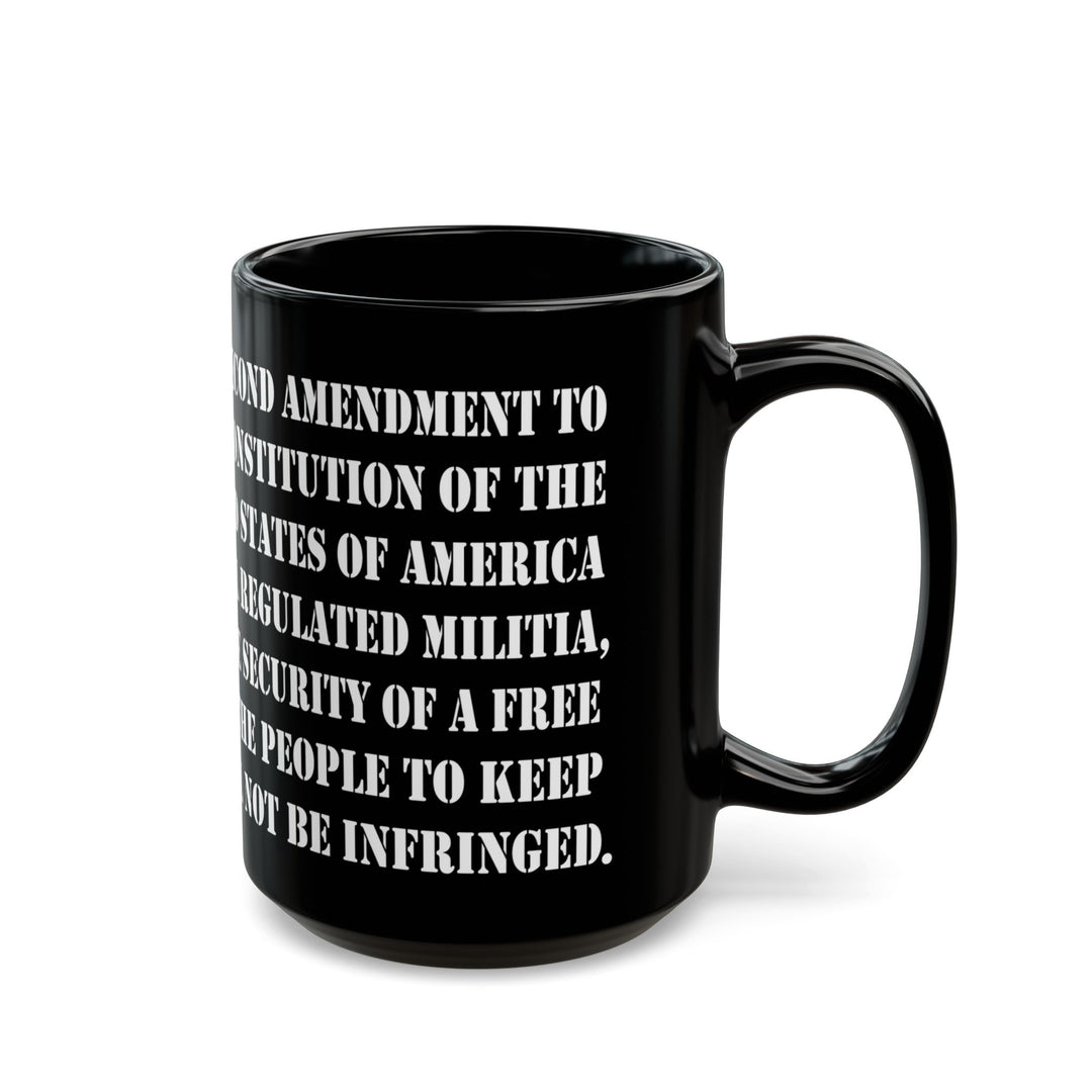 2nd Amendment - Black Mug (11oz, 15oz)