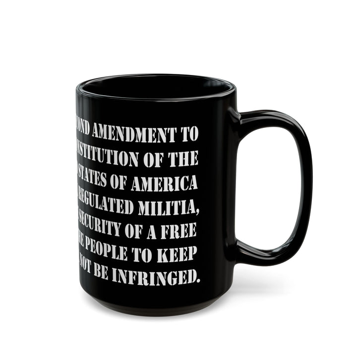2nd Amendment - Black Mug (11oz, 15oz)