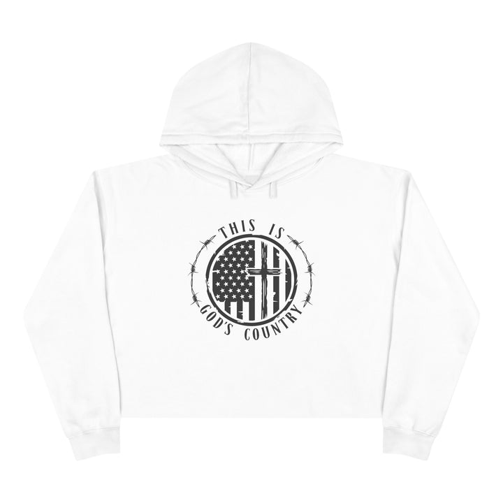 Gods Country - Crop Hoodie