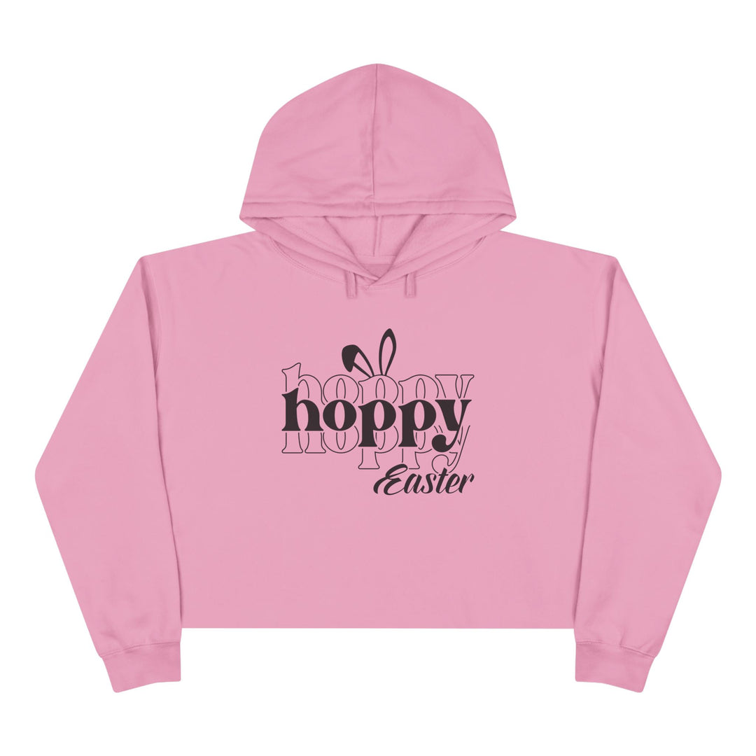 Hoppy Easter - Crop Hoodie