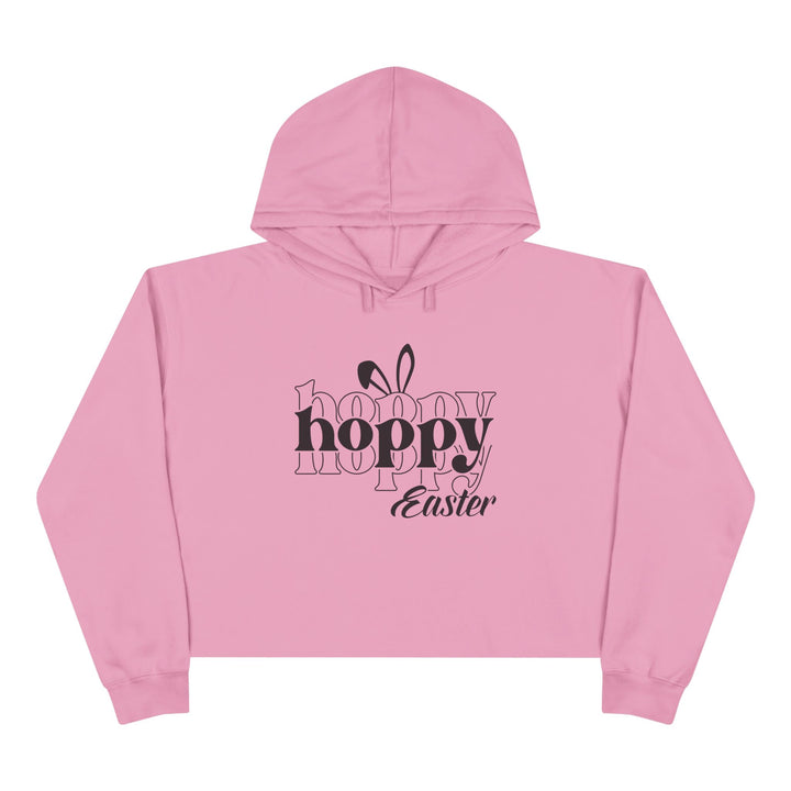 Hoppy Easter - Crop Hoodie
