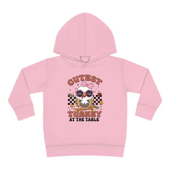 Cutest Turkey Girls - Toddler Pullover Fleece Hoodie