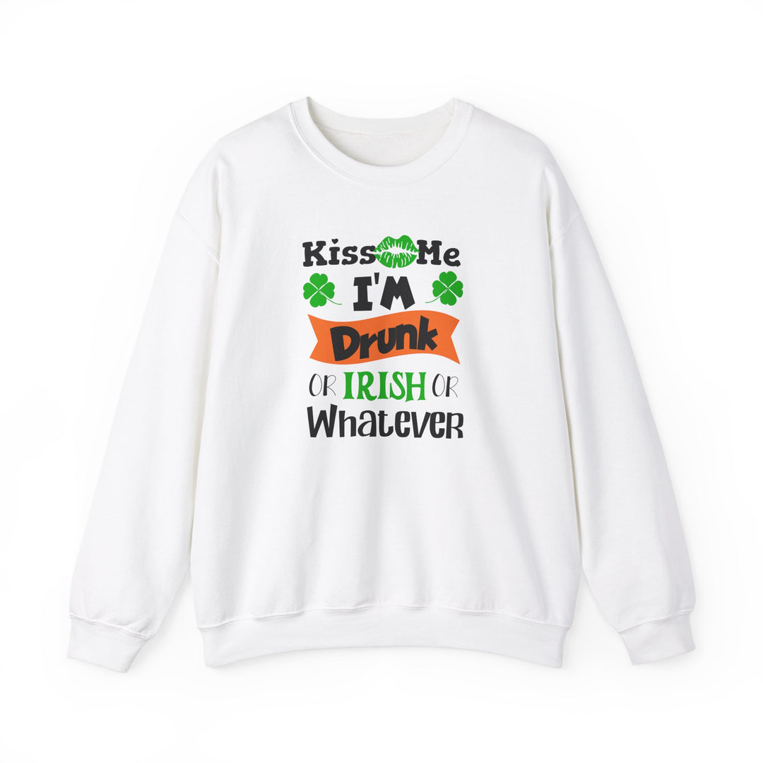 Kiss Me I'm Drunk - Unisex Heavy Blend™ Crewneck Sweatshirt