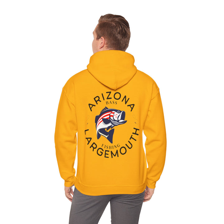 Arizona Largemouth Bass - Unisex Heavy Blend™ Hooded Sweatshirt