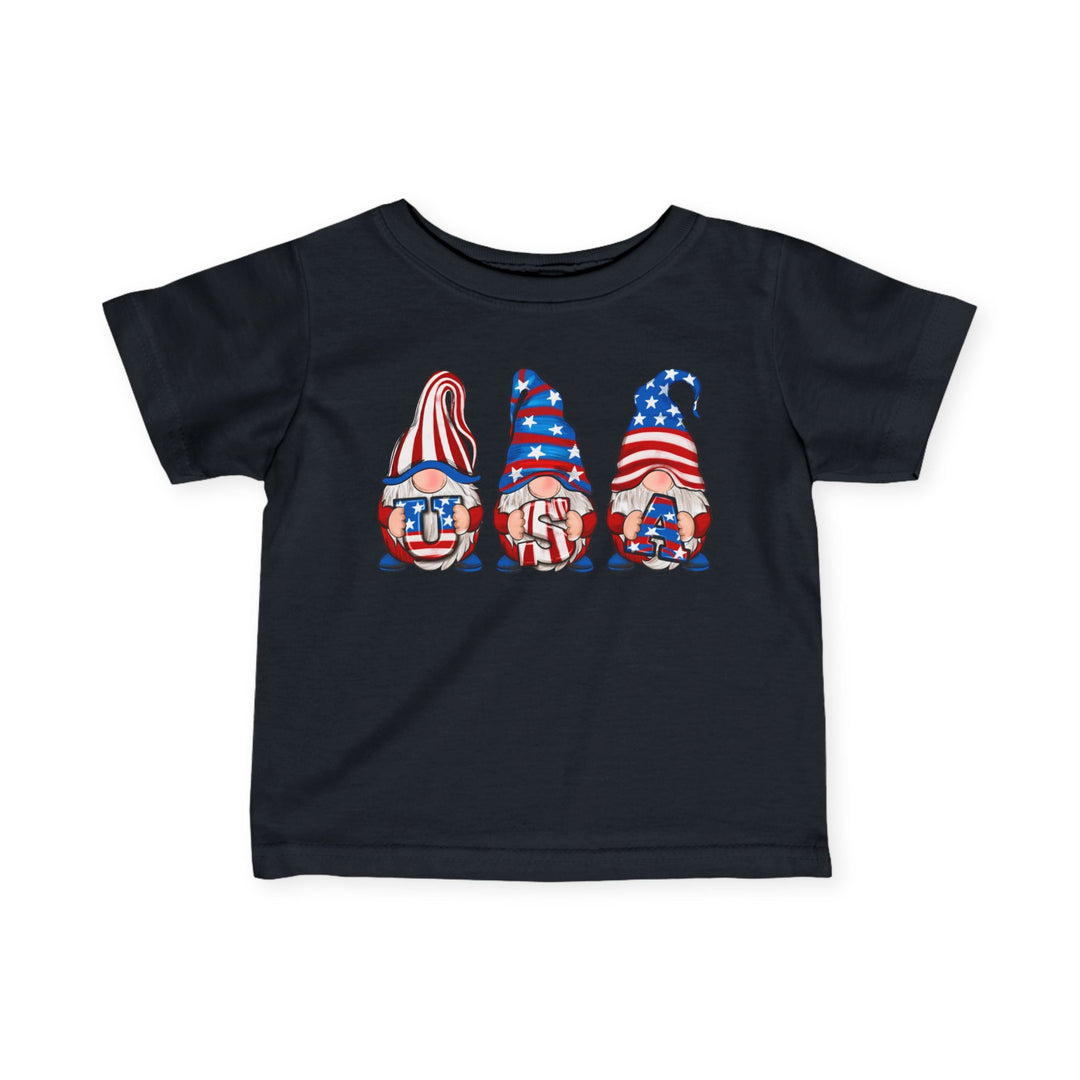4th Of July Gnomes - Infant Fine Jersey Tee