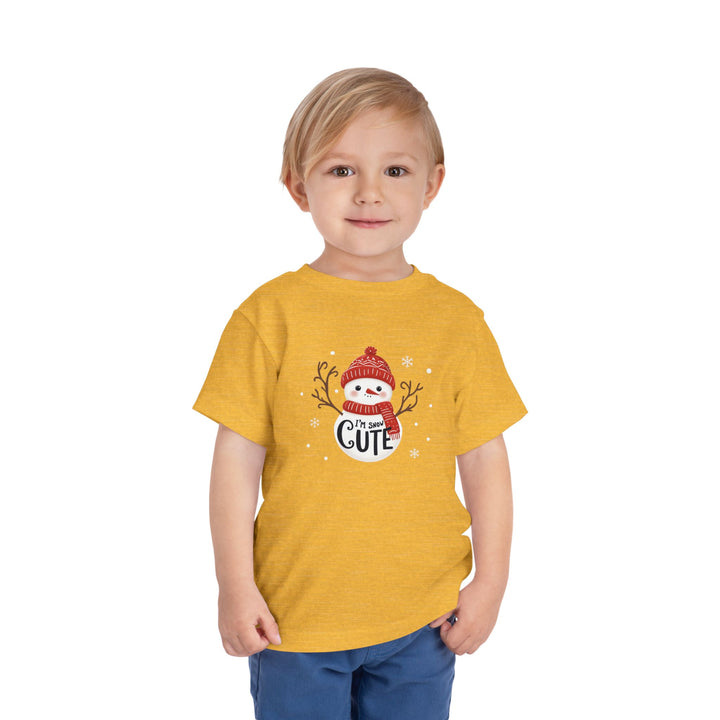 Snow Cute - Toddler Short Sleeve Tee