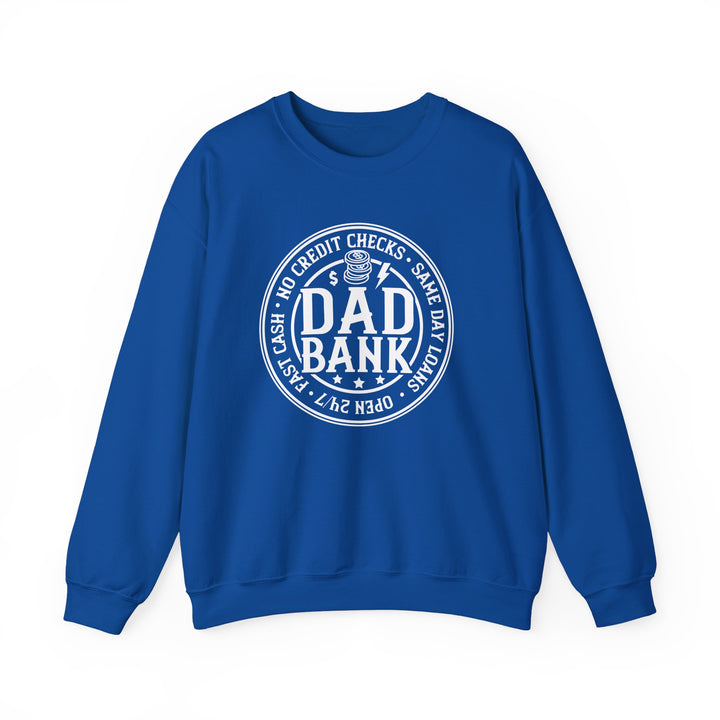 Bank Of Dad - Unisex Heavy Blend™ Crewneck Sweatshirt