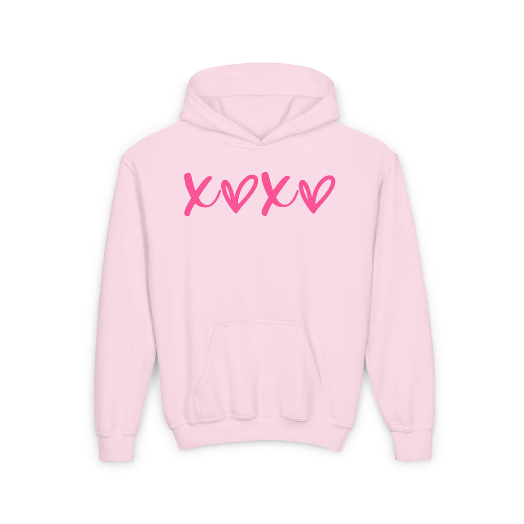 XOXO - Youth Heavy Blend Hooded Sweatshirt