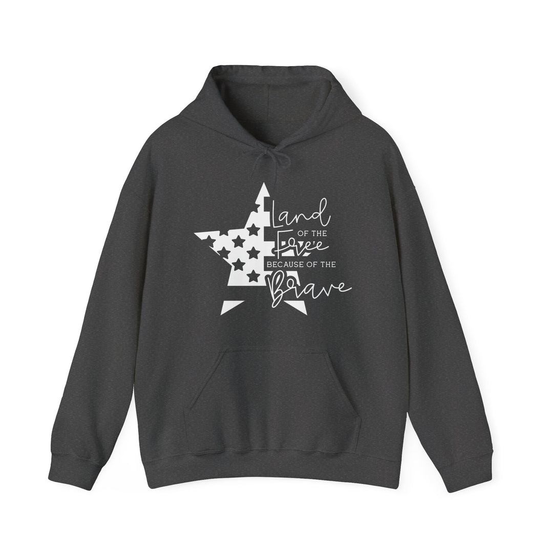 Land Of The Free - Unisex Heavy Blend™ Hooded Sweatshirt