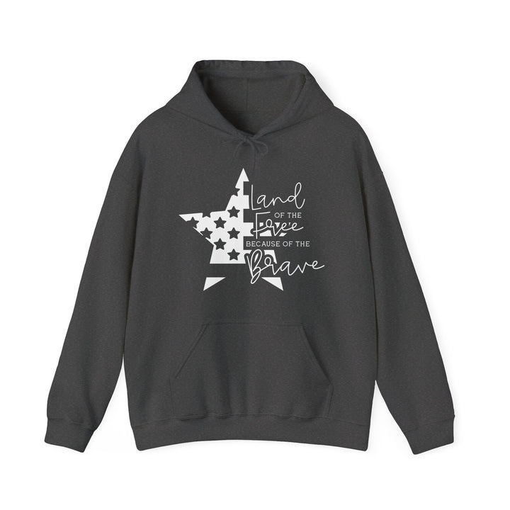 Land Of The Free - Unisex Heavy Blend™ Hooded Sweatshirt