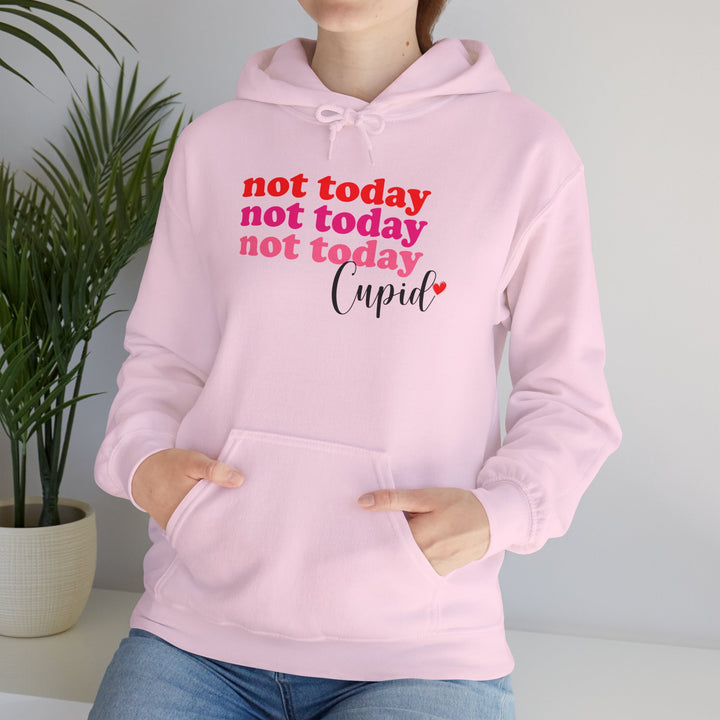 Not Today Cupid - Unisex Heavy Blend™ Hooded Sweatshirt