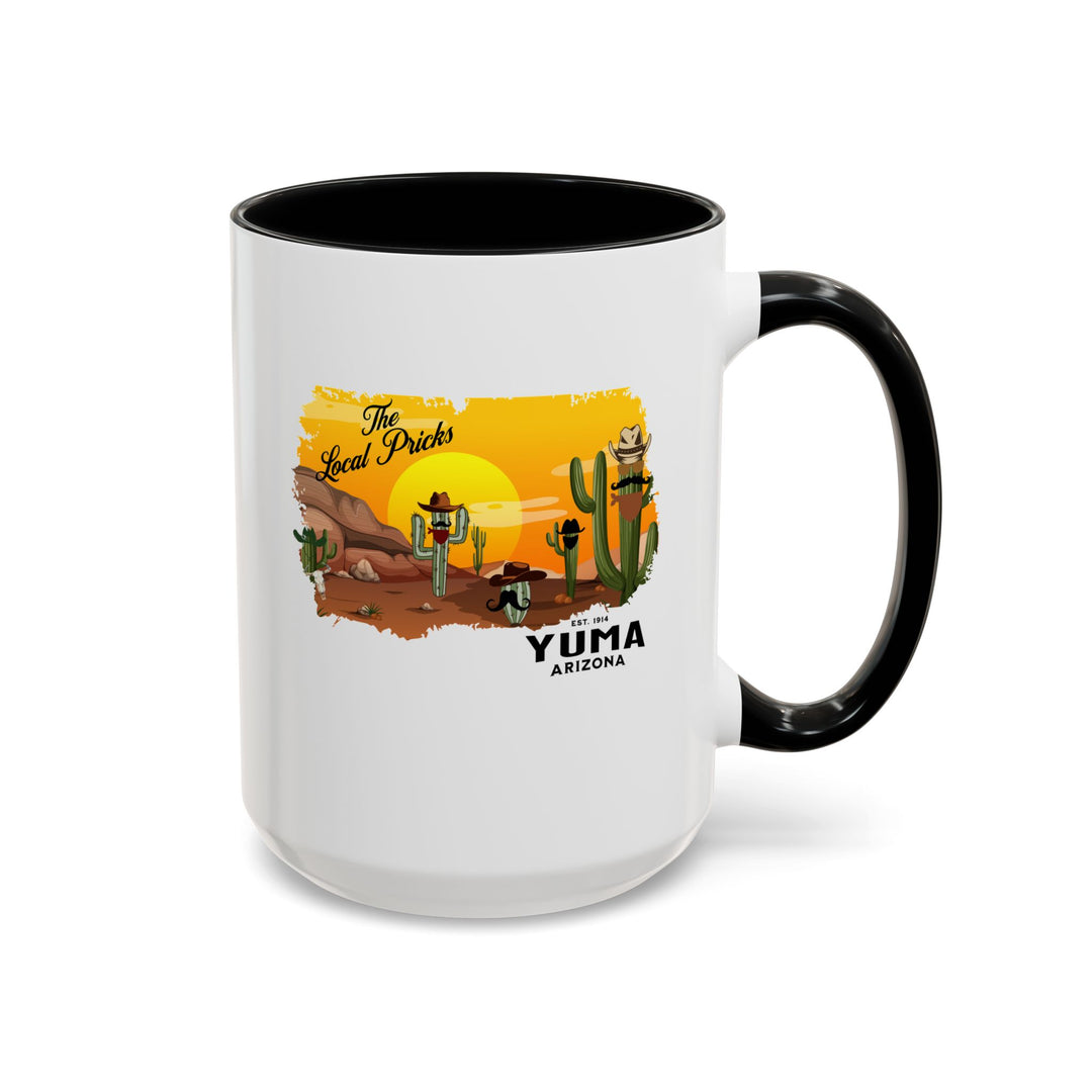 Local Pricks - Accent Coffee Mug (11, 15oz)